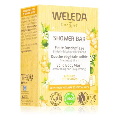 Weleda Shower Bar Ginger tuhé mýdlo se zázvorem 75 g