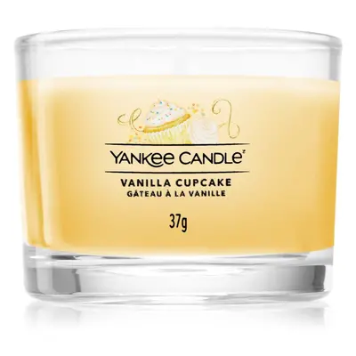 Yankee Candle Vanilla Cupcake votivní svíčka glass 37 g