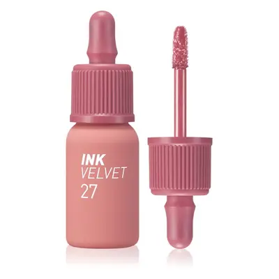 peripera Ink Velvet sametová rtěnka odstín 27 Strawberry Nude 4 g