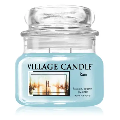 Village Candle Rain vonná svíčka (Glass Lid) 262 g