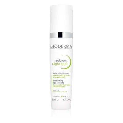 Bioderma Sébium Night Peel vyhlazující exfoliační sérum proti nedokonalostem pleti 40 ml