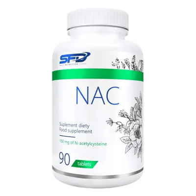 SFD Nutrition NAC podpora tvorby svalové hmoty 90 tbl