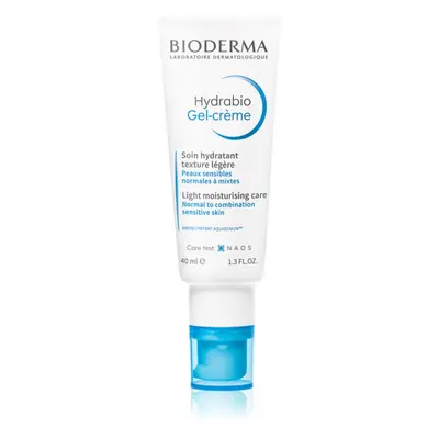 Bioderma Hydrabio Gel-Crème lehký hydratační gelový krém pro normální až smíšenou citlivou pleť 