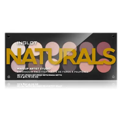 Inglot Makeup Artist Studio Palette paletka očních stínů odstín NATURALS 18,7 g