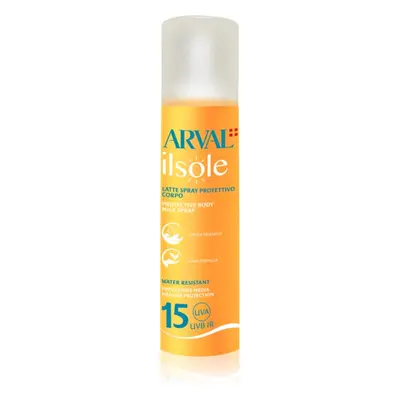 Arval IlSole Protective Body Milk Spray SPF 15 ochranné opalovací mléko ve spreji 200 ml