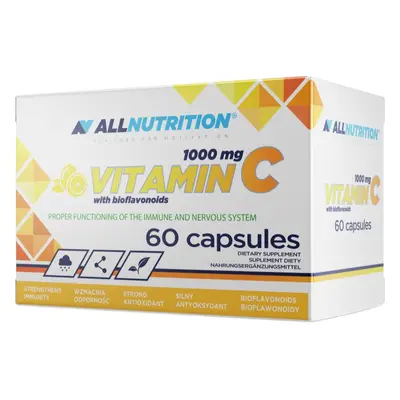 Allnutrition Vitamin C 1000 mg with Bioflavonoids kapsle pro podporu imunitního systému, krásnou