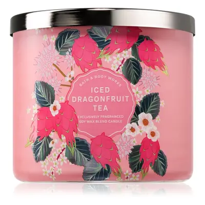 Bath & Body Works Iced Dragonfruit Tea vonná svíčka 411 g