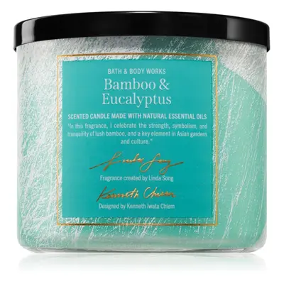 Bath & Body Works Bamboo & Eucalyptus vonná svíčka 411 g