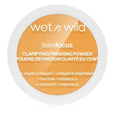 Wet n Wild Bare Focus Clarifying Finishing Powder matující pudr odstín Medium/Tan 6 g