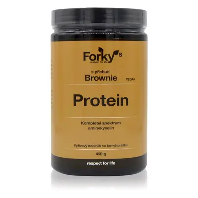 Forky’s Protein rostlinný protein příchuť Brownie 450 g