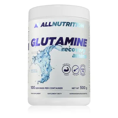 Allnutrition Glutamine Recovery Amino regenerace a růst svalů příchuť Natural 500 g