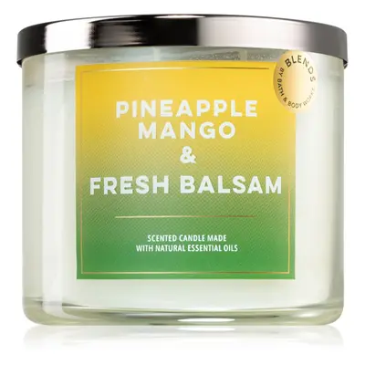 Bath & Body Works Pineapple Mango & Fresh Balsam vonná svíčka 411 g