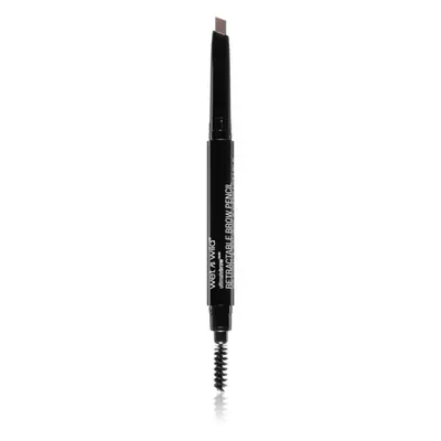 Wet n Wild Ultimate Brow oboustranná tužka na obočí s kartáčkem odstín Medium Brown 0.2 g