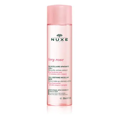 Nuxe Very Rose zklidňující micelární voda na obličej a oči 200 ml