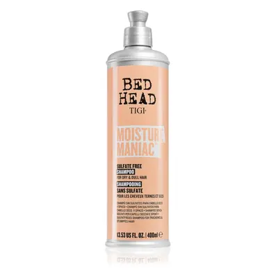 TIGI Bed Head Moisture Maniac čisticí a vyživující šampon pro suché vlasy 400 ml