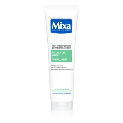 MIXA Anti-Imperfection Comfort Cleanser čisticí pleťový gel proti nedokonalostem aknózní pleti 1