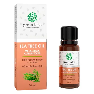 Green Idea Tea Tree Oil 100% silice pro lokální ošetření 10 ml