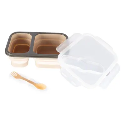 Zopa Silicone Lunch Box Large jídelní sada Sand Beige 21x15 cm 1 ks