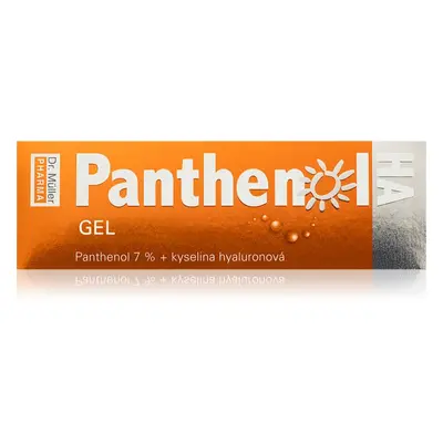 Dr. Müller Panthenol HA gel 7% zklidňující gel po opalování s kyselinou hyaluronovou 110 ml