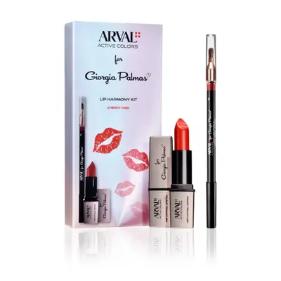 Arval THE LIP HARMONY KIT Cherry Kiss make-up sada pro ženy