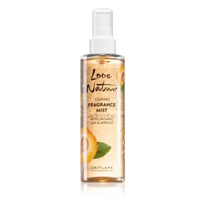 Oriflame Love Nature Organic Oat & Apricot osvěžující tělový sprej 200 ml