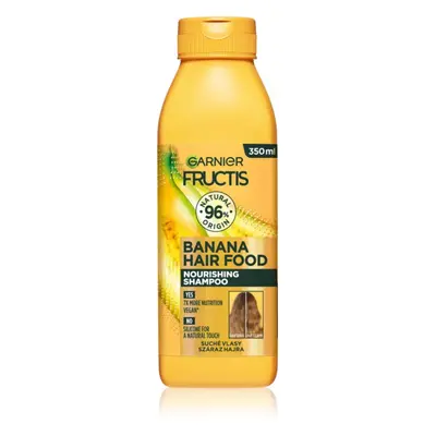 Garnier Fructis Banana Hair Food vyživující šampon pro suché vlasy 350 ml