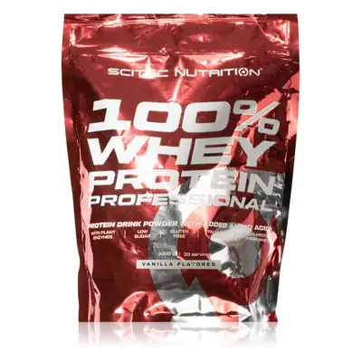 Scitec Nutrition 100% Whey Protein Professional syrovátkový protein s trávícími enzymy příchuť V