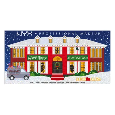 NYX Professional Makeup Home Alone Advent Calendar 2024 adventní kalendář pro dokonalý vzhled 24