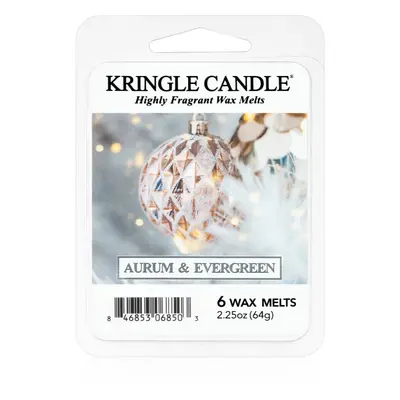 Kringle Candle Aurum & Evergreen vosk do aromalampy 64 g