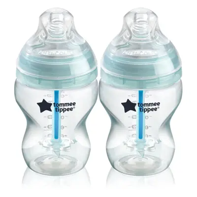 Tommee Tippee Closer To Nature Advanced Anti-colic kojenecká láhev DUO BALENÍ Slow Flow 0m+ 2x26