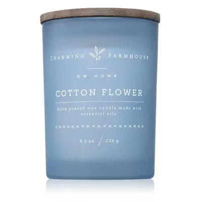 DW Home Charming Farmhouse Orchard Cotton Flower vonná svíčka 230 g