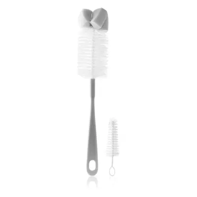 BabyOno Take Care Brush for Bottles and Teats with Mini Brush & Sponge Tip kartáč na čištění Gre