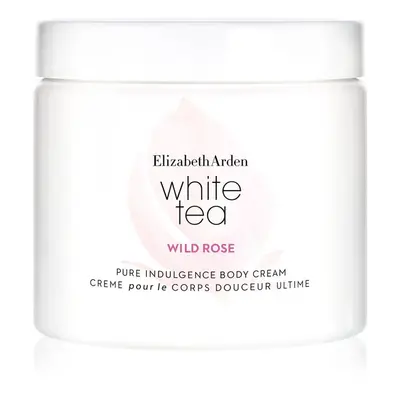 Elizabeth Arden White Tea Wild Rose tělový krém z růže pro ženy 400 ml