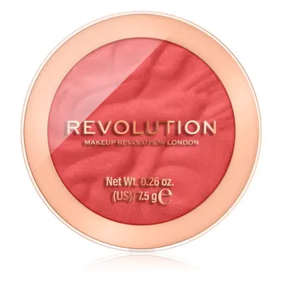 Makeup Revolution Reloaded dlouhotrvající tvářenka odstín Pop My Cherry 7.5 g