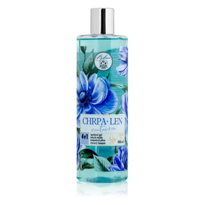 Bohemia Gifts & Cosmetics Flower Line Centaurea mycí gel na tělo a vlasy 4 v 1 400 ml