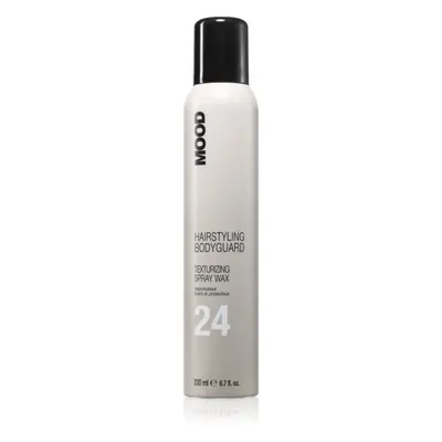 MOOD Hairstyling Bodyguard Texturizing Spray Wax lak na vlasy pro lesk a hebkost vlasů 200 ml