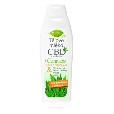 Bione Cosmetics Cannabis CBD vyživující tělové mléko s CBD 500 ml