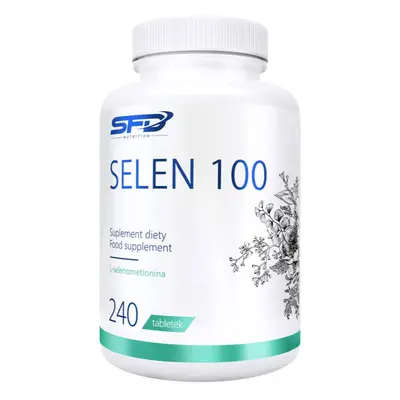 SFD Nutrition Selenium 100 tablety pro krásné vlasy, pleť a nehty 240 tbl