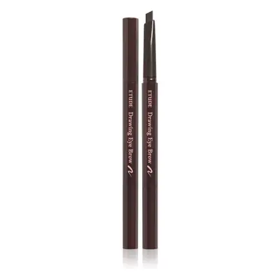 ETUDE Drawing Eye Brow tužka na obočí s kartáčkem odstín #1 Dark Brown 0,25 g