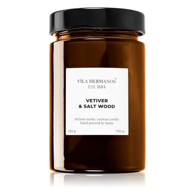 Vila Hermanos Apothecary Vetiver & Salt Wood vonná svíčka 225 g