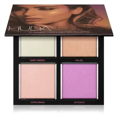 Huda Beauty 3D Summer Highlighter paletka rozjasňovačů 30 g