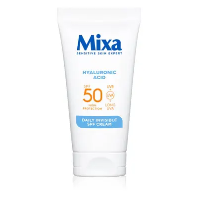 MIXA Daily Invisible SPF Cream hydratační denní krém SPF 50 50 ml