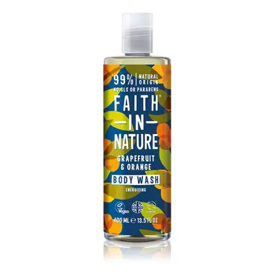 Faith In Nature Grapefruit & Orange energizující sprchový gel 400 ml