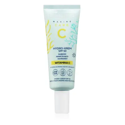 Bielenda C Marine Care Hydro-cream deeply moisturizing and protective SPF 50 hydratační a ochran