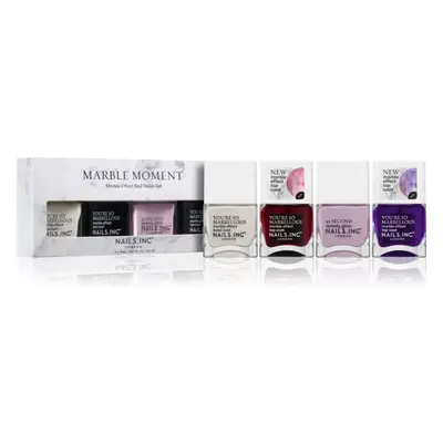 Nails Inc. Marble Moment sada laků na nehty