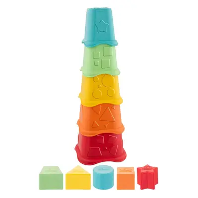 Chicco Eco+ 2in1 Stacking Cups stohovací kelímky 6-36 m 10 ks