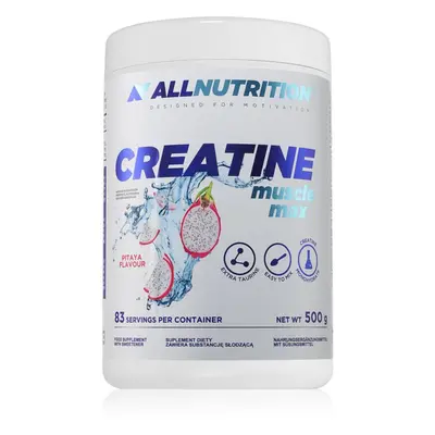 Allnutrition Creatine Muscle Max podpora sportovního výkonu příchuť Pitaya 500 g