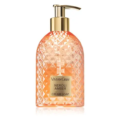 Vivian Gray Gemstone Neroli & Amber krémové mýdlo na ruce 300 ml