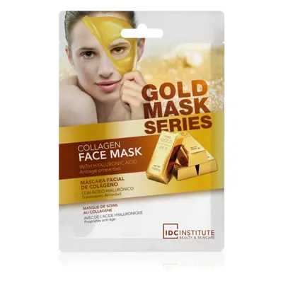 IDC Institute Gold Mask Series hydratační pleťová maska se zlatem 60 g