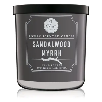 DW Home Signature Sandalwood Myrrh vonná svíčka 274.71 g